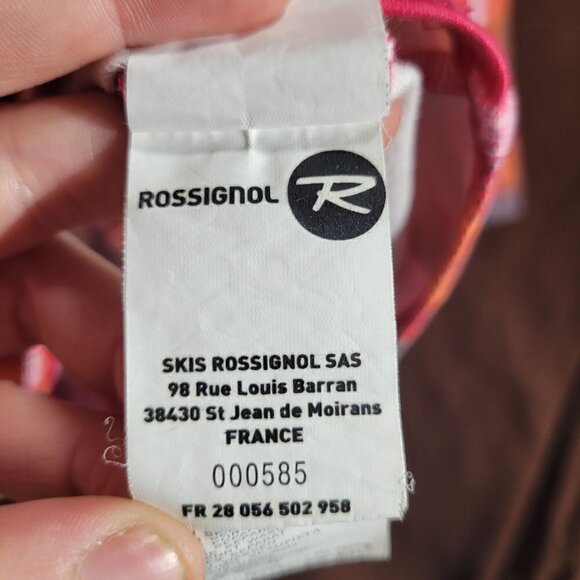 Rare Rossignol Ski Performance Wear Multicolored Half Zip Pullover Size 14 - Picture 4 of 9